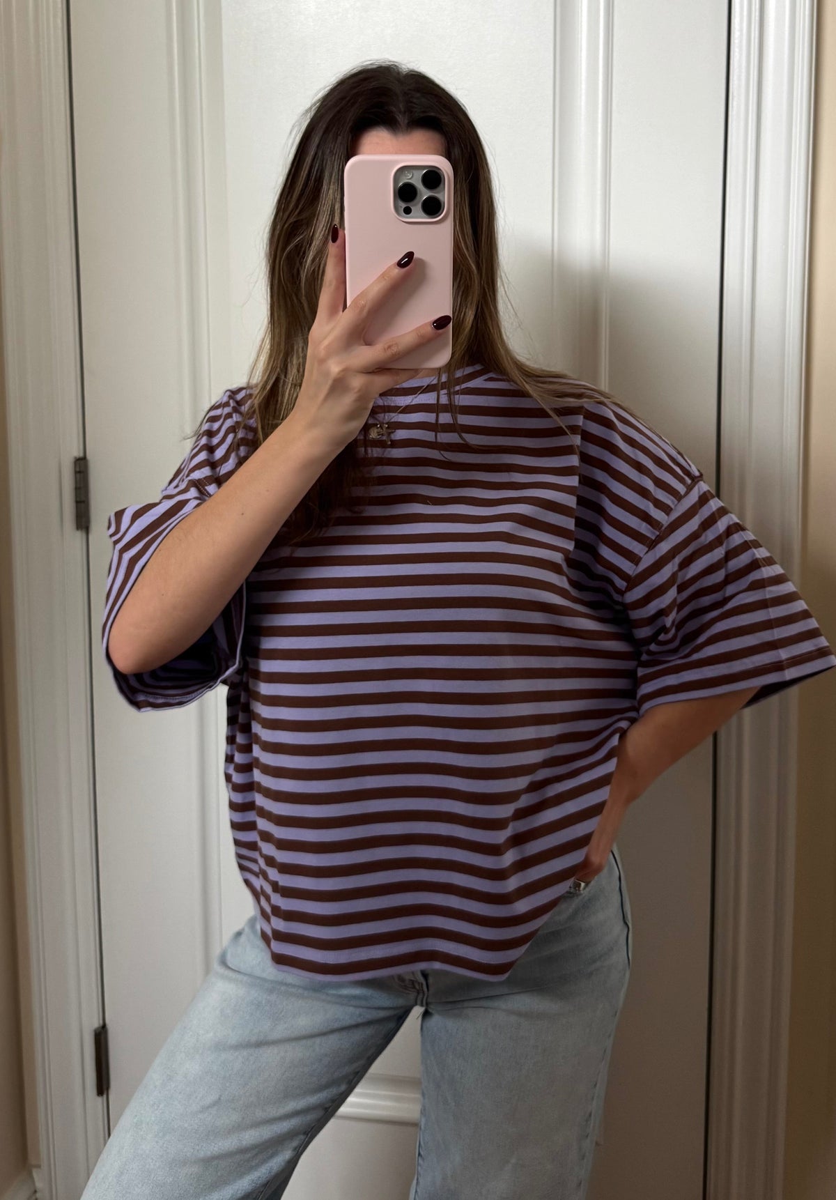 Striped Boyfriend Tee