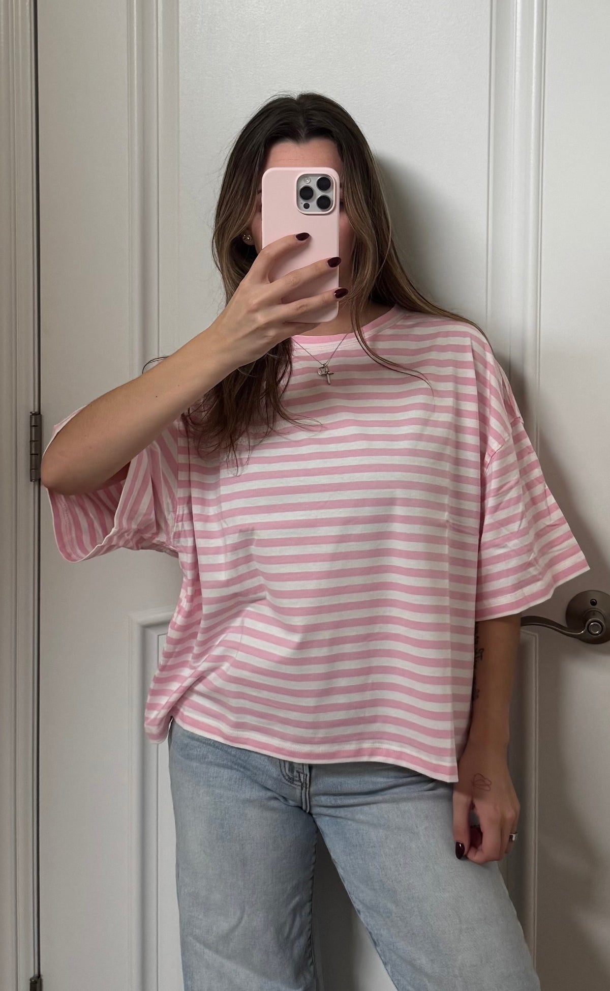 Striped Boyfriend Tee