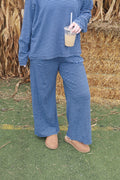 Striped Lounge Bottoms