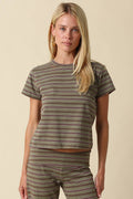 Dani Striped Baby Tee